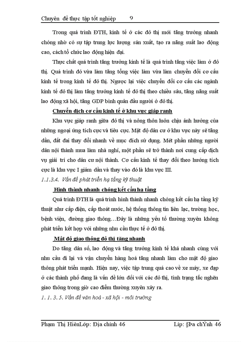 image for page Chuyển đổi mục đích sử dụng đất trong quá trình đô thị hoá ở huyện Đông Anh - thành phố Hà Nội