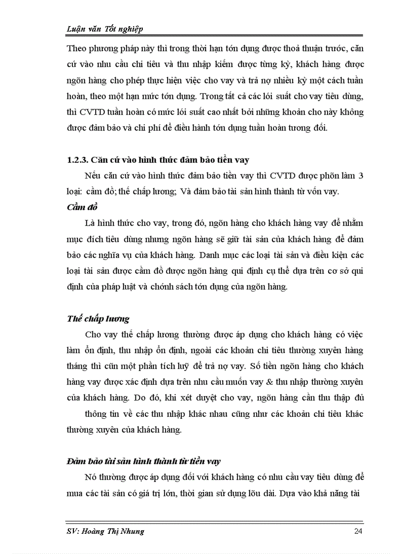 image for page Phát triển cho vay tiêu dùng tại Sở giao dịch I - Ngân hàng Công thương Việt Nam