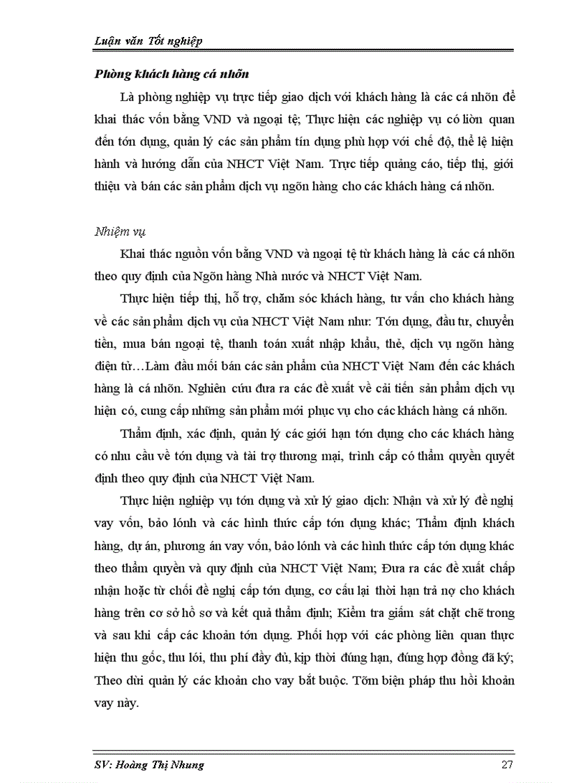 image for page Phát triển cho vay tiêu dùng tại Sở giao dịch I - Ngân hàng Công thương Việt Nam