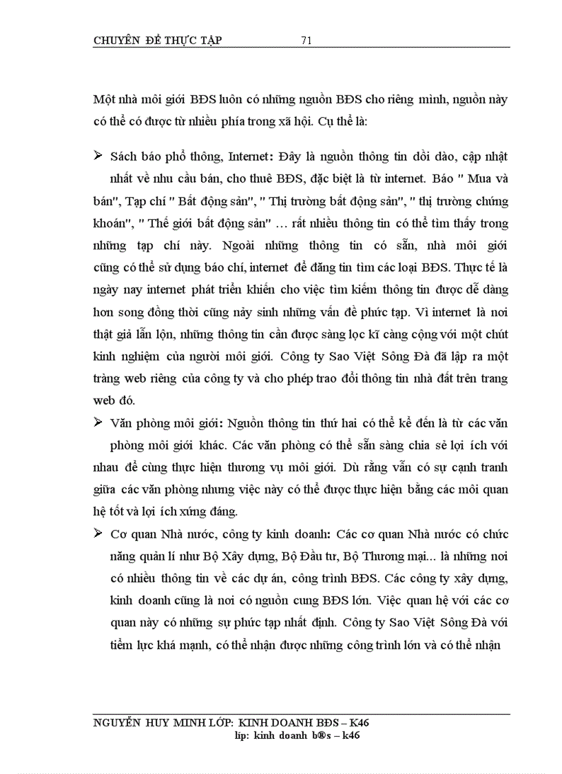 image for page Môi giới BĐS ở nước ta và thực trạng môi giới BĐS tại công ty Sông Đà Sao Việt