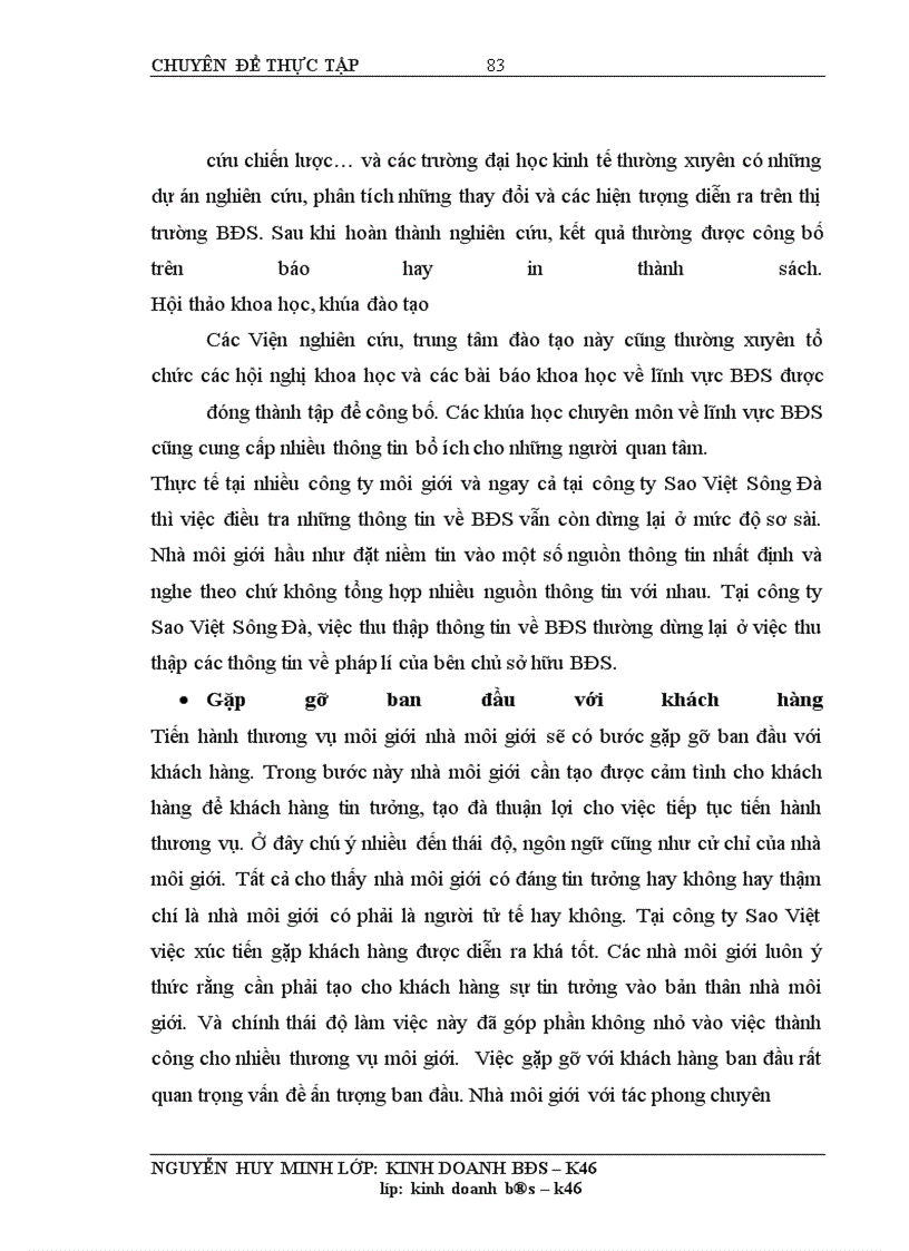 image for page Môi giới BĐS ở nước ta và thực trạng môi giới BĐS tại công ty Sông Đà Sao Việt