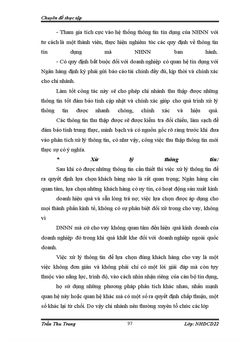 image for page Giải pháp mở rộng tín dụng đối với DNVVN tại chi nhánh NHCT Ba Đình