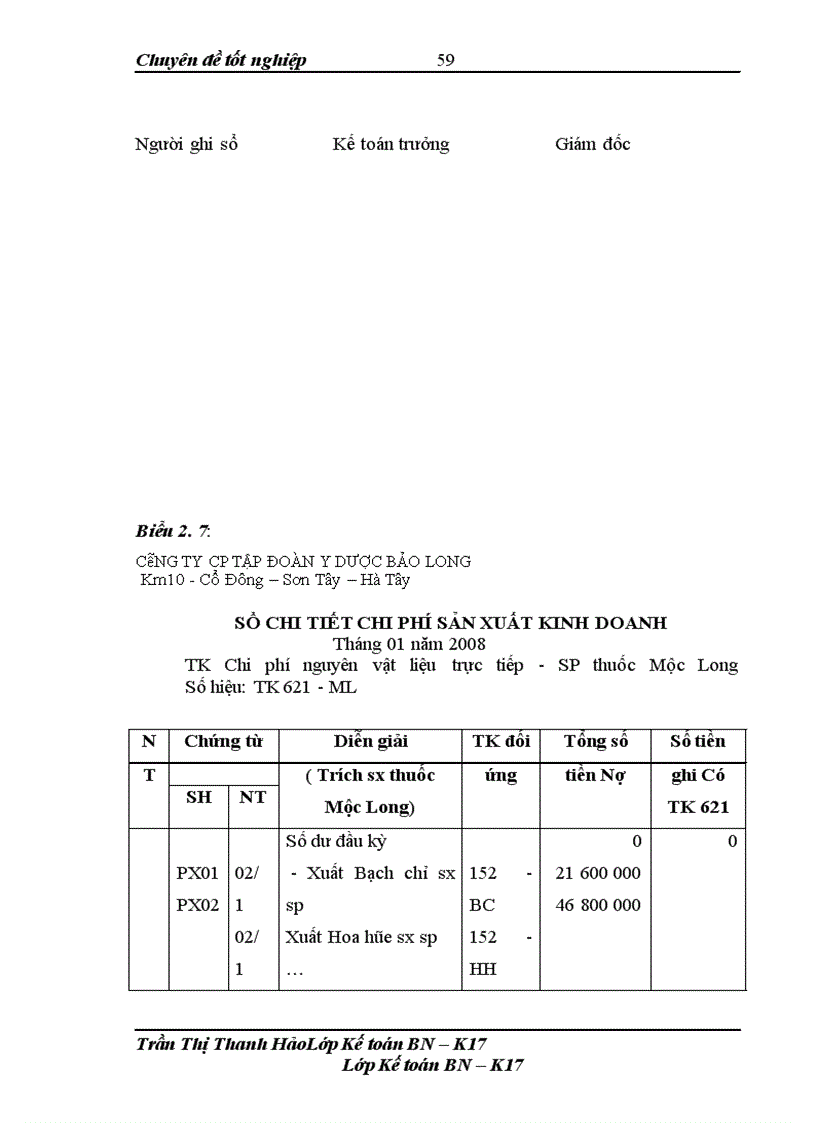 image for page Hoàn thiện công tác kế toán chi phí sản xuất và tính giá thành sản phẩm tại Công ty Cổ phần Tập đoàn Y Dược Bảo Long