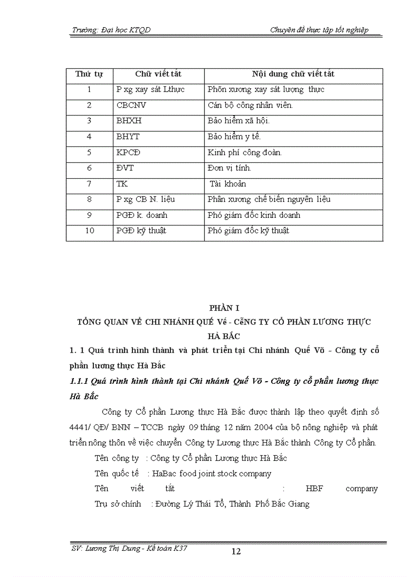 image for page Hoàn thiện hạch toán tiền lương và các khoản trích theo tiền lương tại Chi nhánh Quế Võ - Công ty Cổ phần Lương thực Hà Bắc