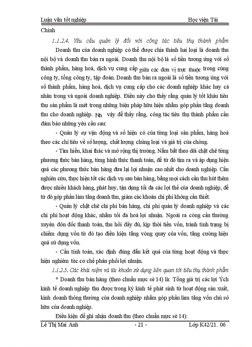 image for page Tổ chức công tác kế toán thành phẩm, tiêu thụ thành phẩm và xác định kết quả kinh doanh tại Công ty TNHH Nhà nước một thành viên Xuân Hoà