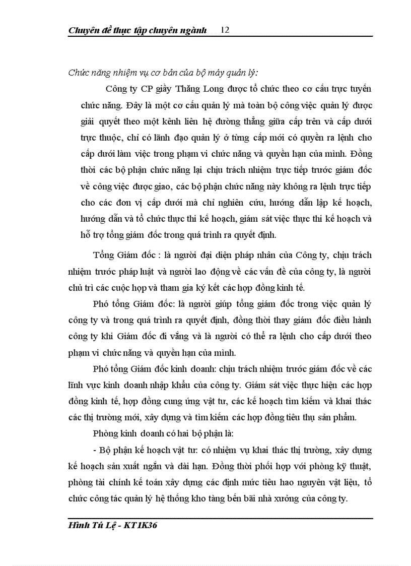 image for page Kế toán Nguyên vật liệu tại Công ty cổ phần giầy Thăng Long