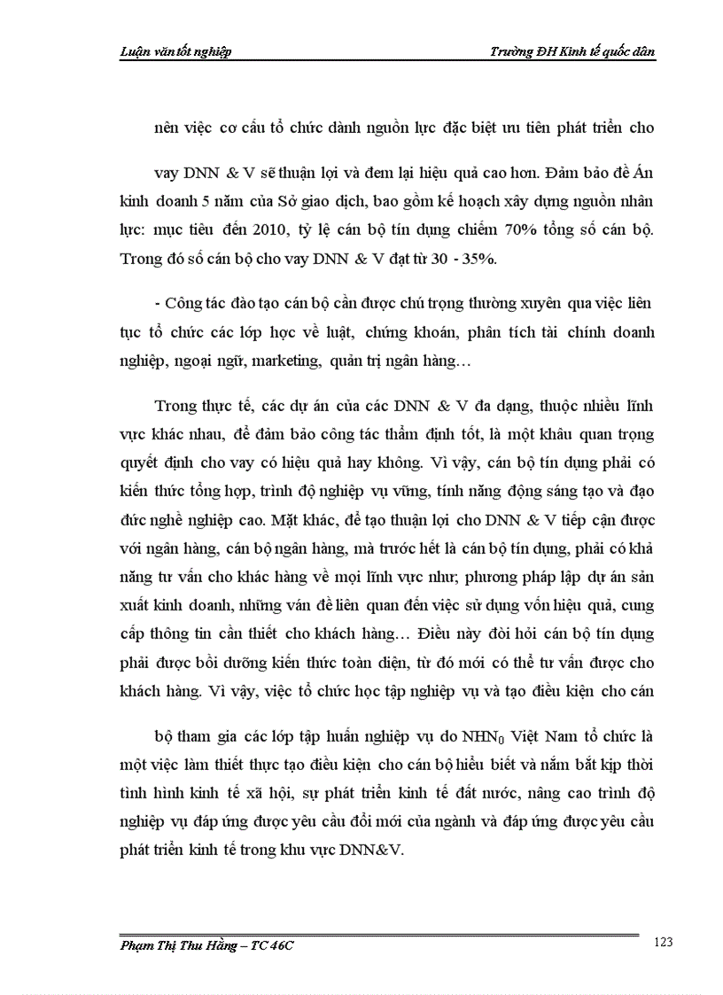 image for page Giải pháp mở rộng tín dụng đối với các doanh nghiệp nhỏ và vừa tại Sở giao dịch Ngân hàng nông nghiệp và phát triển nông thôn Việt Nam