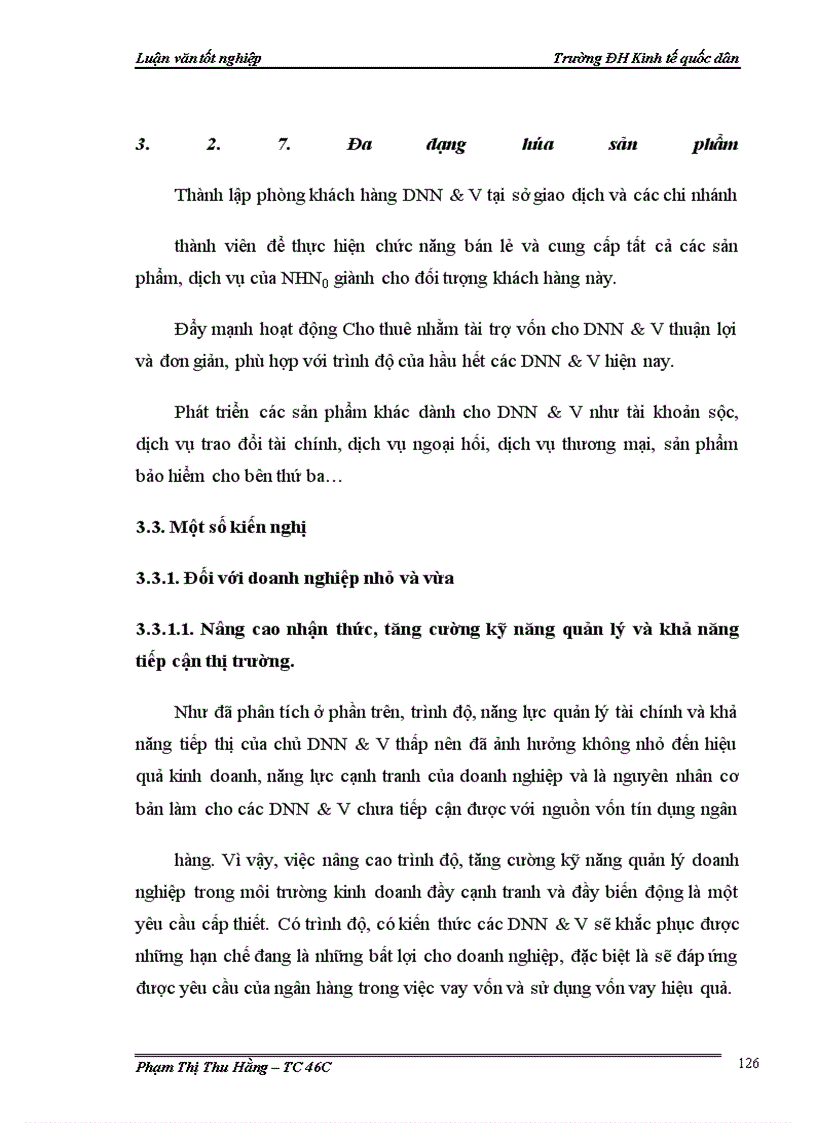 image for page Giải pháp mở rộng tín dụng đối với các doanh nghiệp nhỏ và vừa tại Sở giao dịch Ngân hàng nông nghiệp và phát triển nông thôn Việt Nam