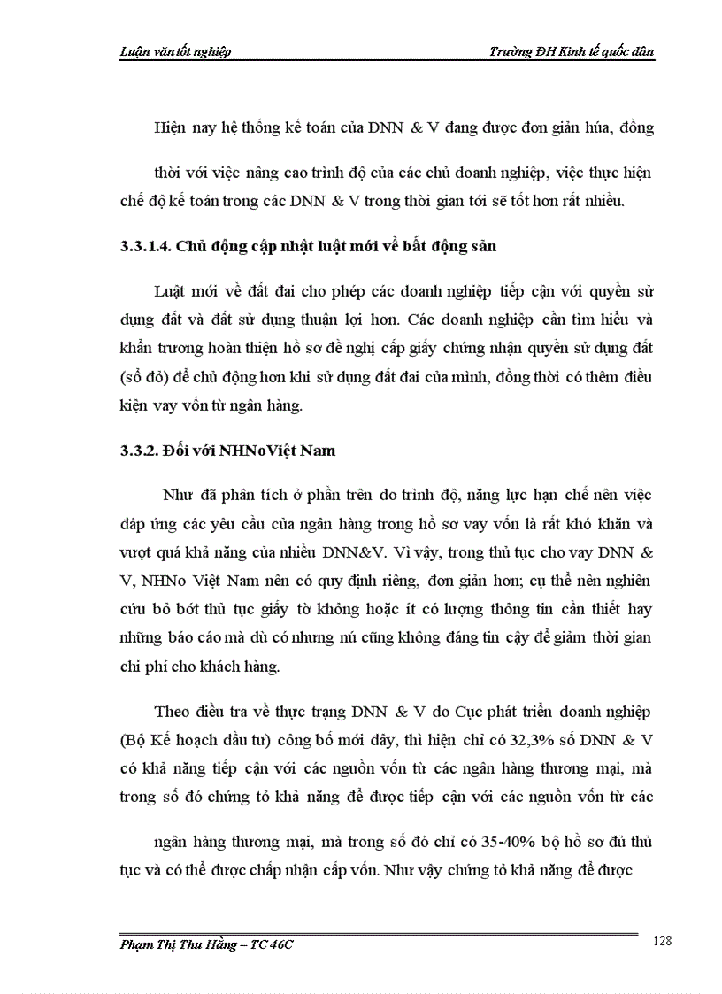 image for page Giải pháp mở rộng tín dụng đối với các doanh nghiệp nhỏ và vừa tại Sở giao dịch Ngân hàng nông nghiệp và phát triển nông thôn Việt Nam