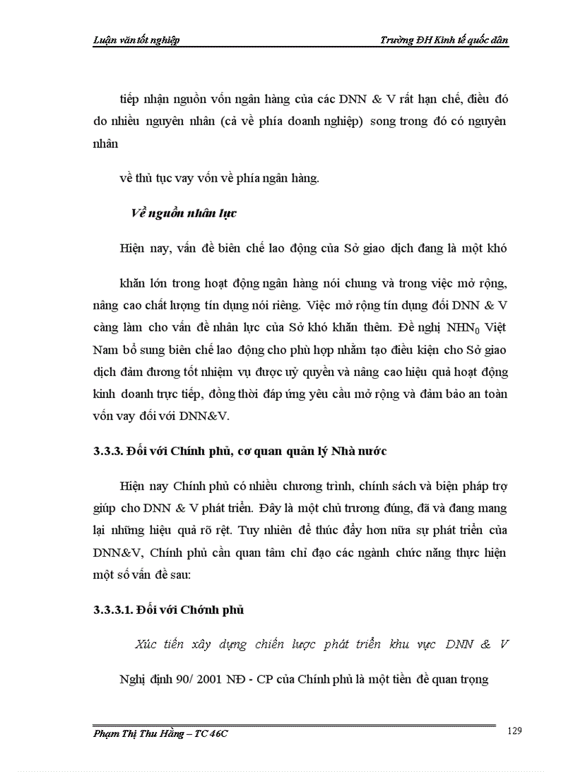 image for page Giải pháp mở rộng tín dụng đối với các doanh nghiệp nhỏ và vừa tại Sở giao dịch Ngân hàng nông nghiệp và phát triển nông thôn Việt Nam