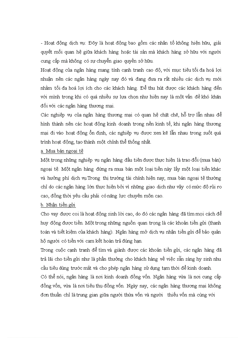 image for page Thực trạng hoạt động huy động vốn tại ngân hàng ngoại thương việt nam