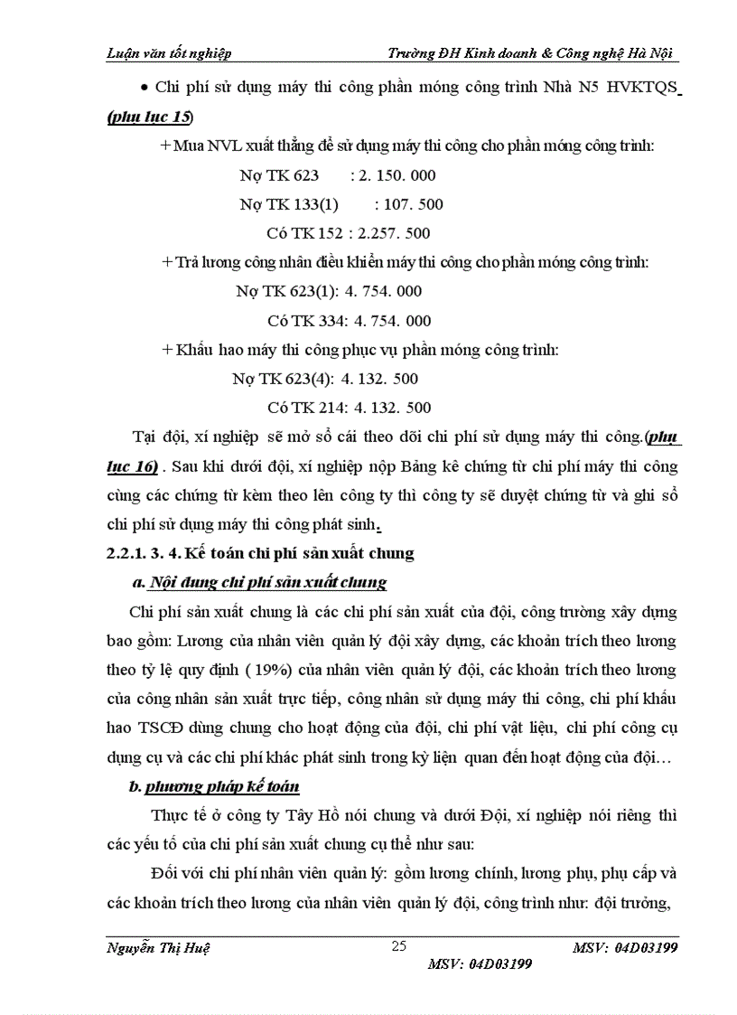 image for page Kế tóan tập hợp chi phớ sản xuất và tính giá thành sản phẩm xõy lắp tại cụng ty Tõy Hồ - Bộ quốc