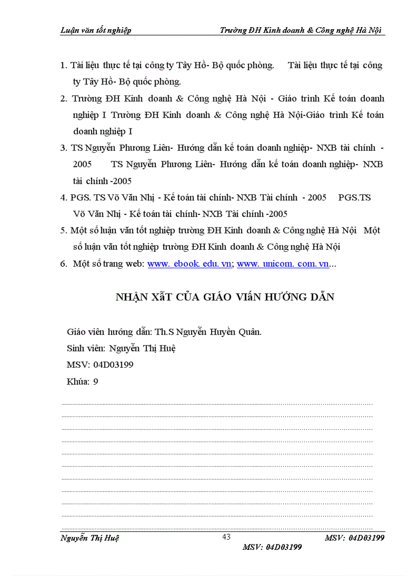 image for page Kế tóan tập hợp chi phớ sản xuất và tính giá thành sản phẩm xõy lắp tại cụng ty Tõy Hồ - Bộ quốc