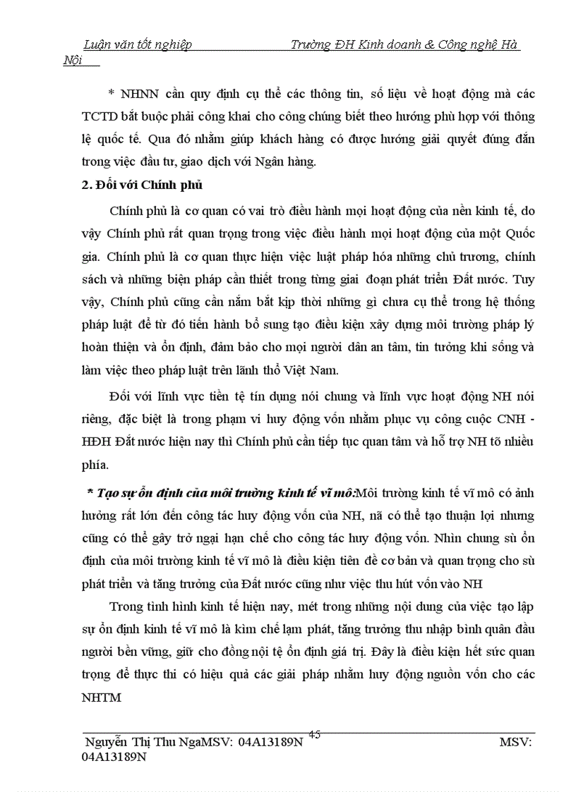 image for page Một số giải pháp nâng cao chất lượng huy động vốn tại NHCT Hà Tây