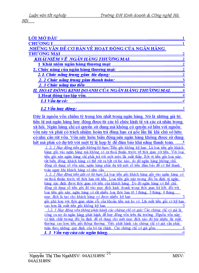 image for page Một số giải pháp nâng cao chất lượng huy động vốn tại NHCT Hà Tây