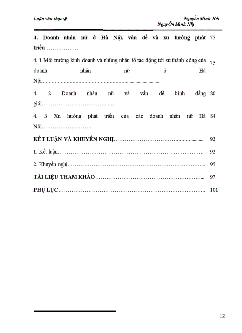image for page Doanh nhân nữ ở Hà Nội hiện nay, vấn đề và xu hướng phát triển