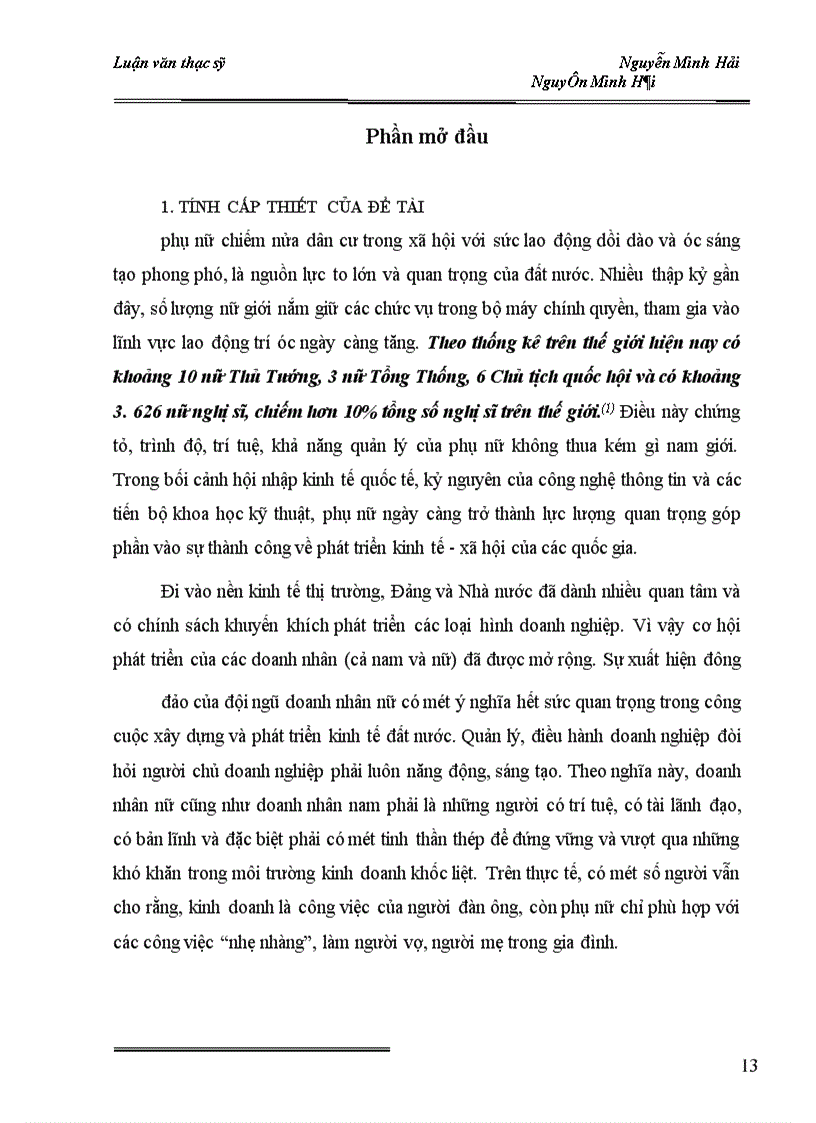 image for page Doanh nhân nữ ở Hà Nội hiện nay, vấn đề và xu hướng phát triển