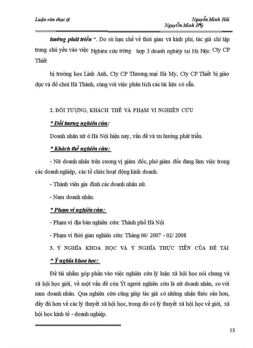 image for page Doanh nhân nữ ở Hà Nội hiện nay, vấn đề và xu hướng phát triển