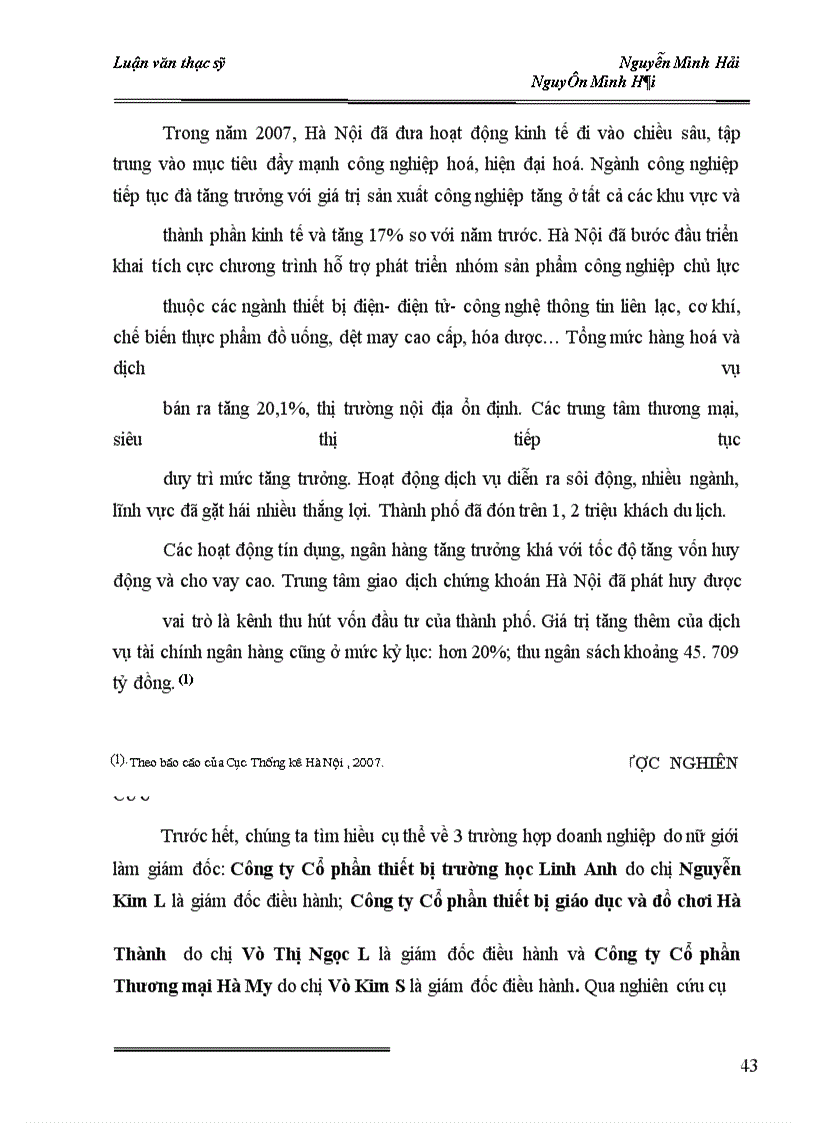 image for page Doanh nhân nữ ở Hà Nội hiện nay, vấn đề và xu hướng phát triển