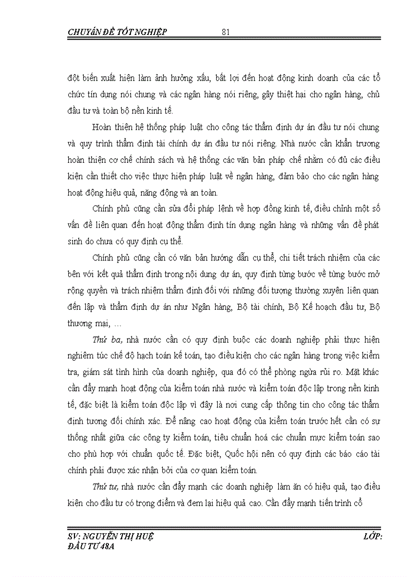 image for page Thẩm định tài chính dự án đầu tư cho vay vốn tại ngân hàng Thương mại cổ phần Ngoại thương Việt Nam chi nhánh Chương Dương
