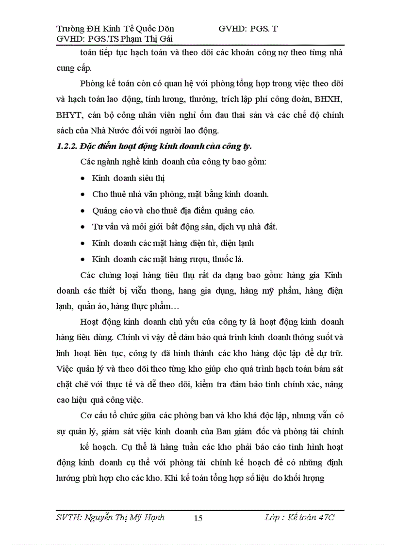 image for page Hoàn thiện hạch toán bán hàng và xác định kết quả bán hàng tại Công ty Cổ phần Siêu thị và Xuất nhập khẩu Thương mại Việt Nam