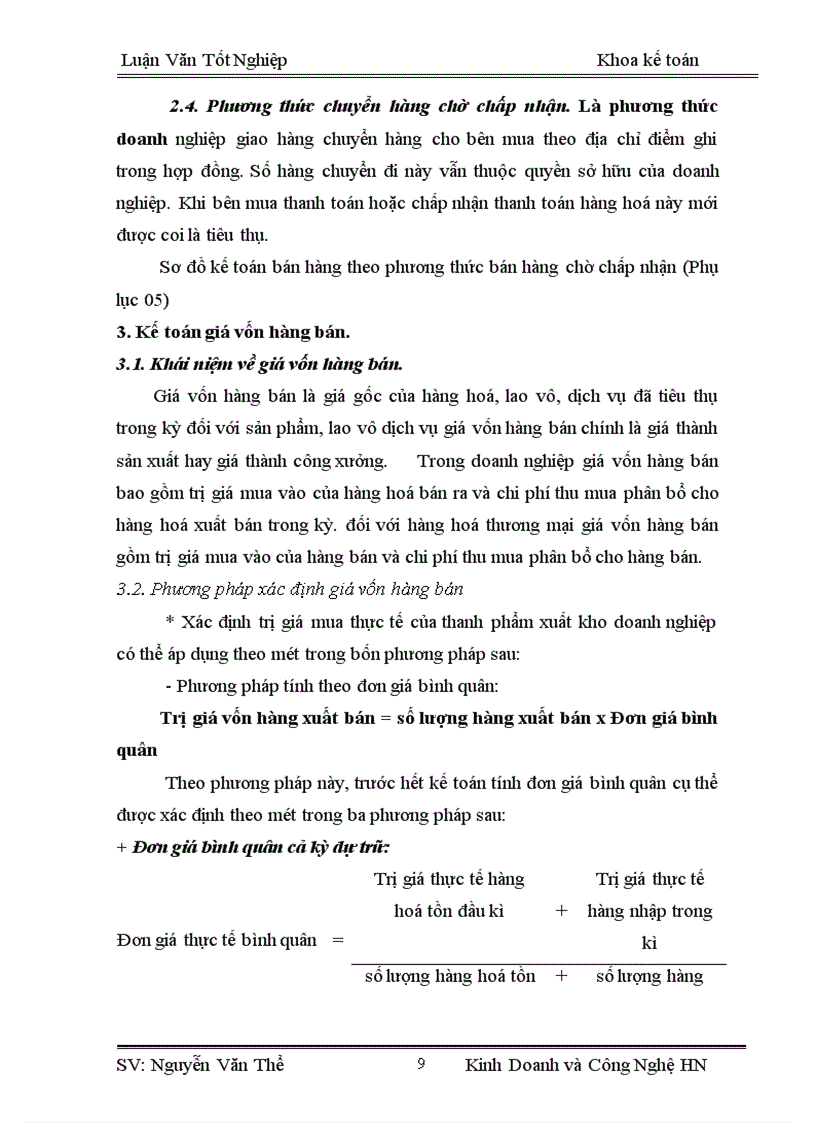 image for page Hoàn thiện kế toán bán hàng và xác định kết quả bán hàng tại Nhà máy Quy Chế Từ Sơn