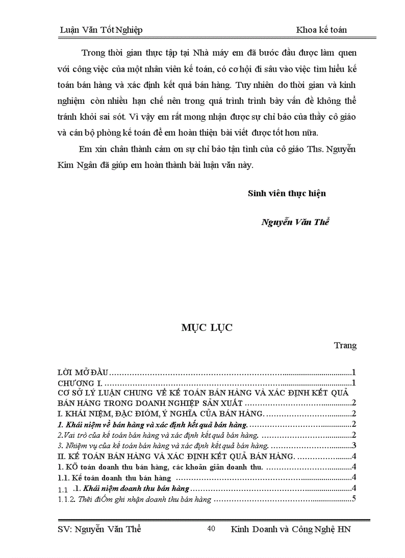 image for page Hoàn thiện kế toán bán hàng và xác định kết quả bán hàng tại Nhà máy Quy Chế Từ Sơn