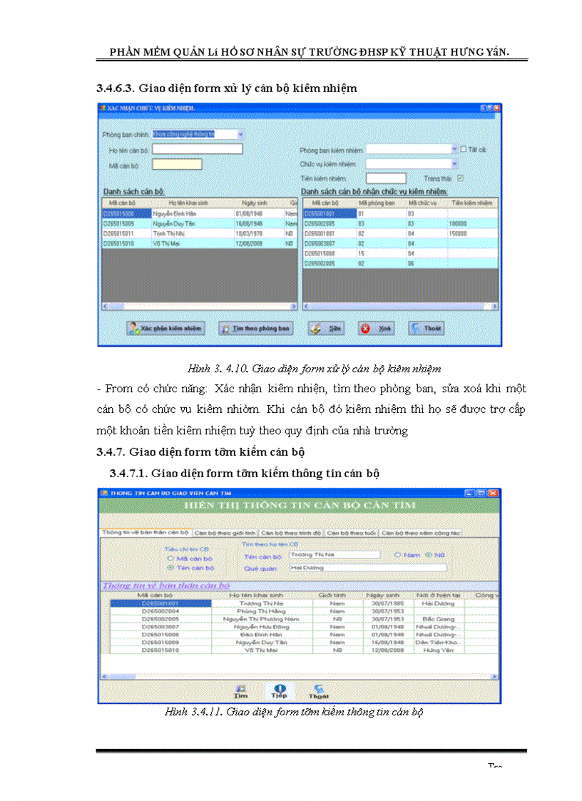 image for page Xây dựng phần mềm quản lý hồ sơ nhân sự trường Đại học Sư phạm Kỹ thuật Hưng Yên