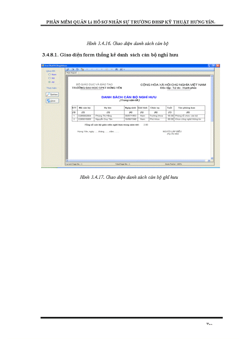 image for page Xây dựng phần mềm quản lý hồ sơ nhân sự trường Đại học Sư phạm Kỹ thuật Hưng Yên