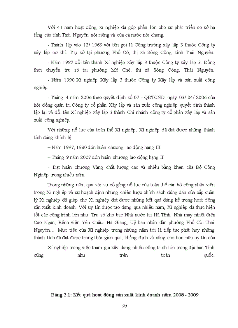 image for page Hoàn thiện công tác kế toán tập hợp chi phí sản xuất và tính giá thành sản phẩm xây lắp tại Chi nhánh công ty cổ phần xây lắp và sản xuất công nghiệp-Xí nghiệp xây lắp 3