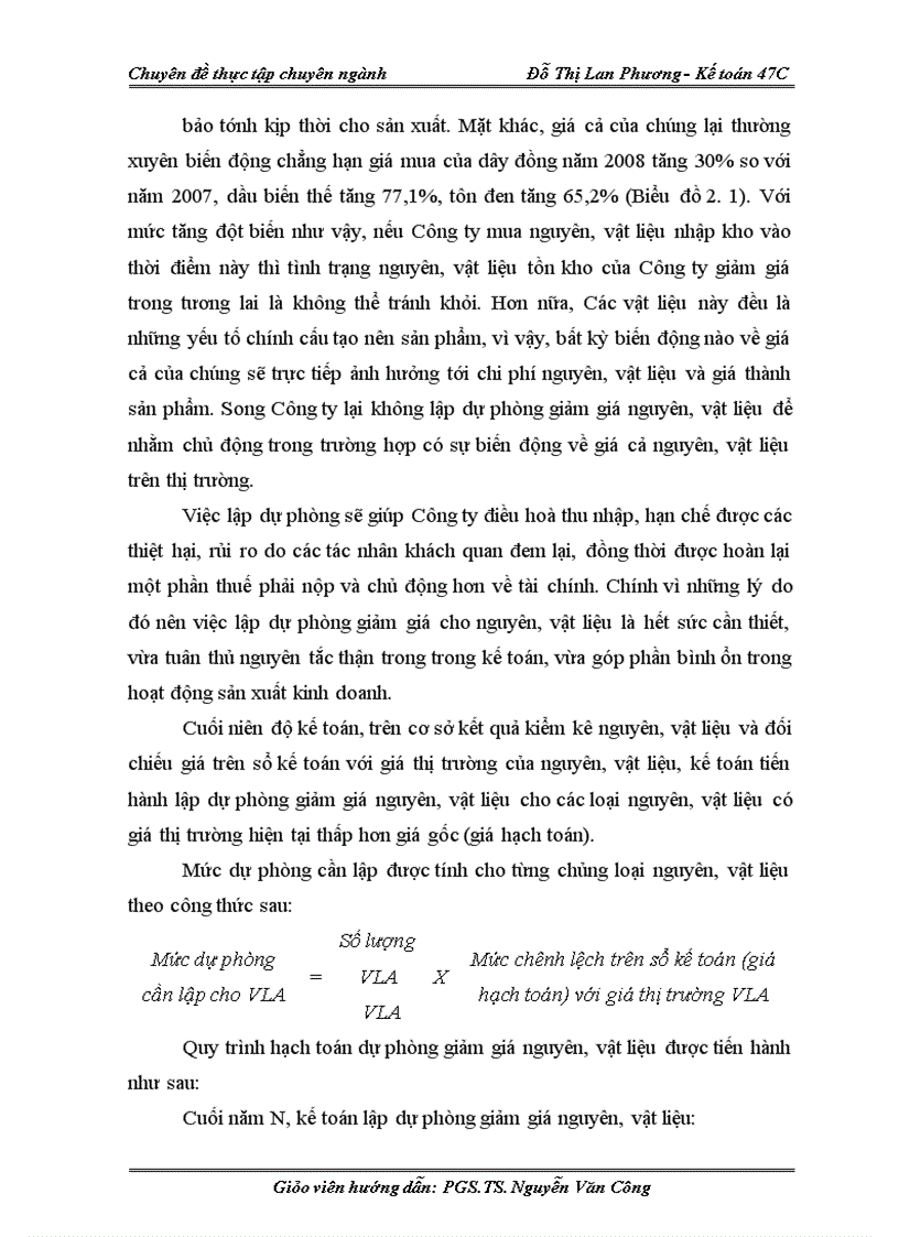image for page Hoàn thiện kế toán nguyên, vật liệu tại Công ty Cổ phần Chế tạo Biến thế và Vật liệu Điện Hà Nội