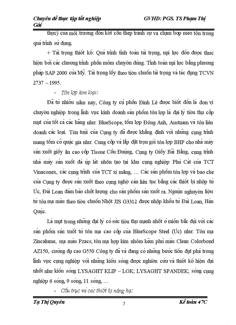 image for page Thực trạng kế toán Nguyên ật liệu tại công ty CP nhà thép Đinh Lê.