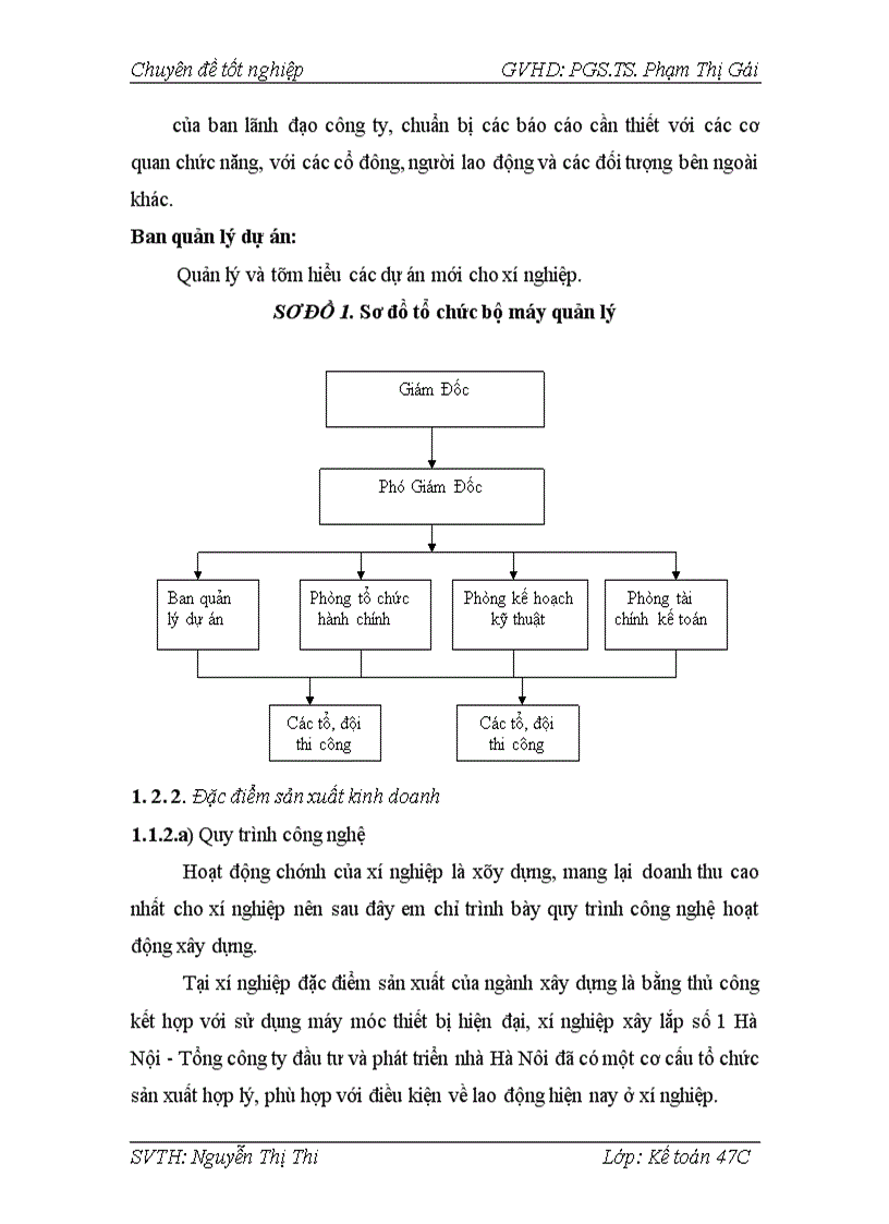 image for page Hoàn thiện hạch toán chi phí sản xuất và tính giá thành sản phẩm xây lắp tại xí nghiệp xây lắp số 1 Hà Nội