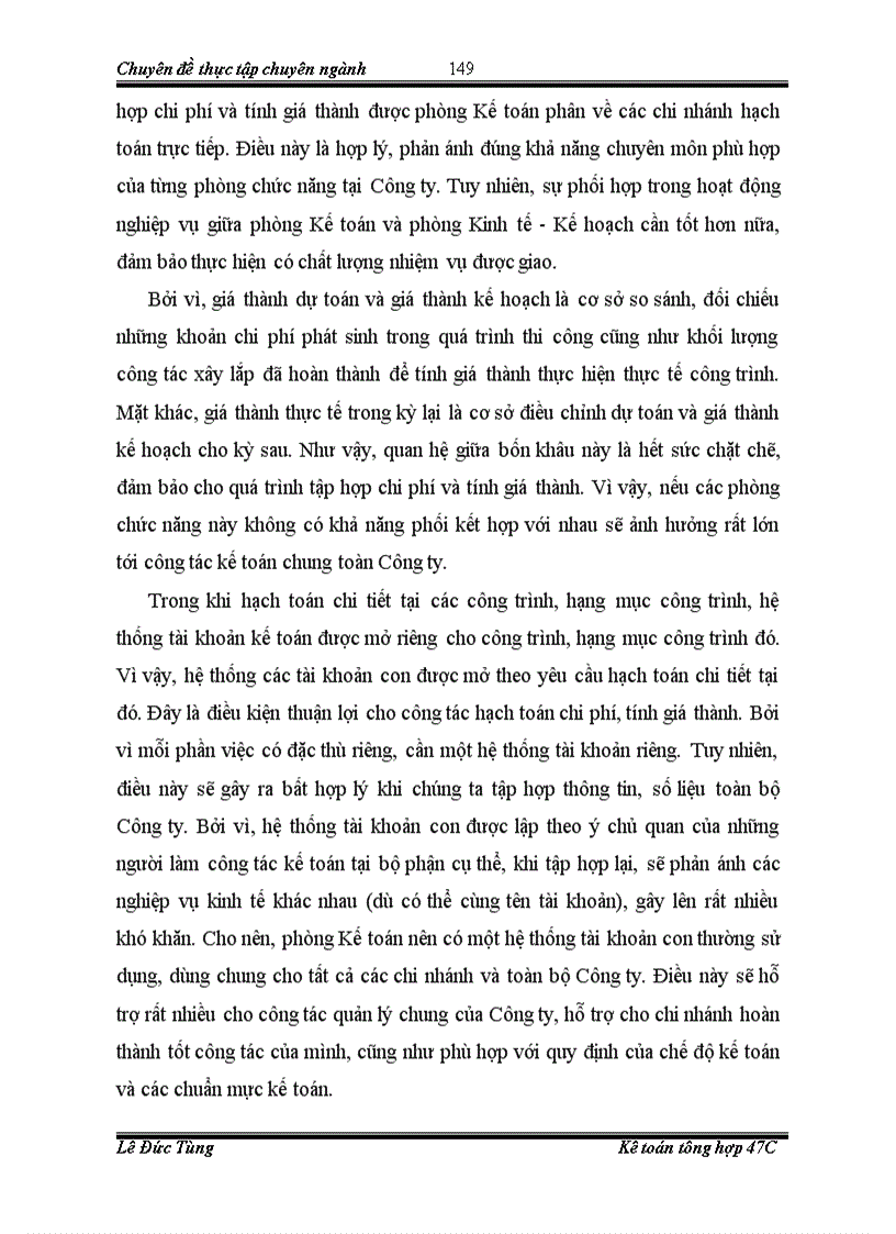 image for page Nâng cao hiệu quả hoạt động của công tác kế toán tập hợp chi phí và tính giá thành tại Công ty cổ phần PCCC và đầu tư xây dựng Sông Đà