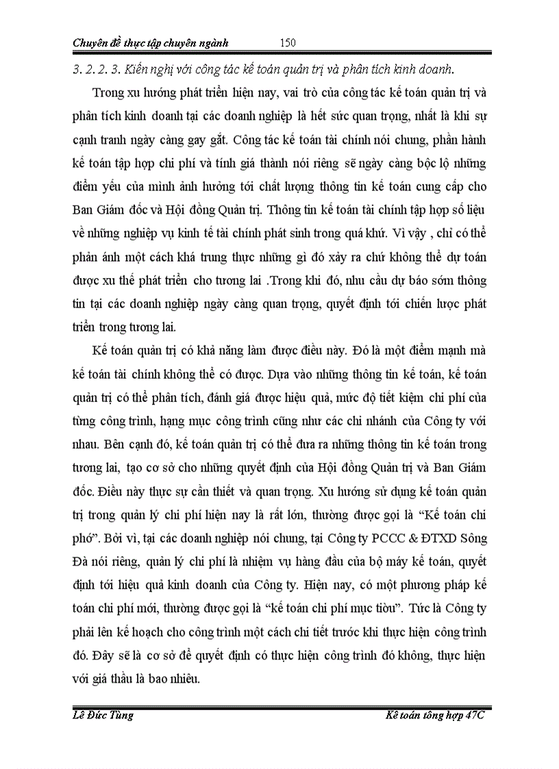 image for page Nâng cao hiệu quả hoạt động của công tác kế toán tập hợp chi phí và tính giá thành tại Công ty cổ phần PCCC và đầu tư xây dựng Sông Đà