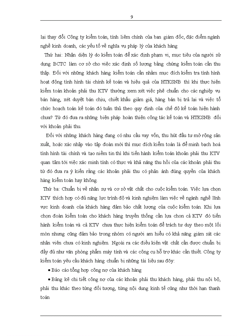 image for page Hoàn thiện kiểm toán khoản mục phải thu trong kiểm toán BCTC do Công ty TNHH dịch vụ Kiểm toán và Tư vấn UHY thực hiện