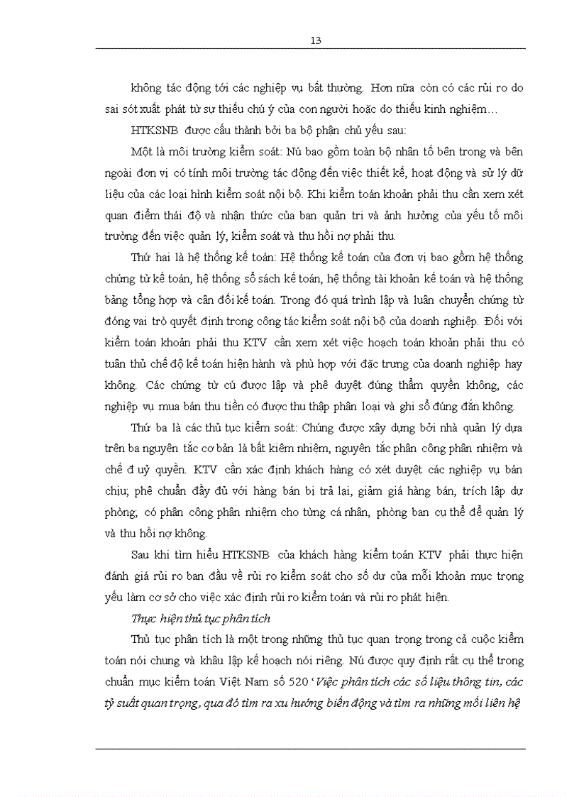 image for page Hoàn thiện kiểm toán khoản mục phải thu trong kiểm toán BCTC do Công ty TNHH dịch vụ Kiểm toán và Tư vấn UHY thực hiện