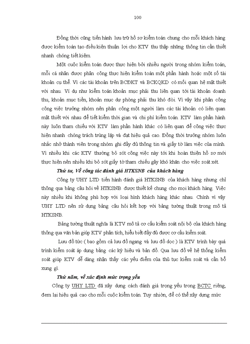 image for page Hoàn thiện kiểm toán khoản mục phải thu trong kiểm toán BCTC do Công ty TNHH dịch vụ Kiểm toán và Tư vấn UHY thực hiện