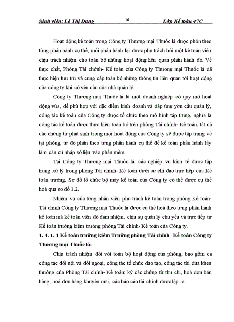 image for page Hoàn thiện kế toán lưu chuyển hàng hoá tại Công ty Thương mại Thuốc lá