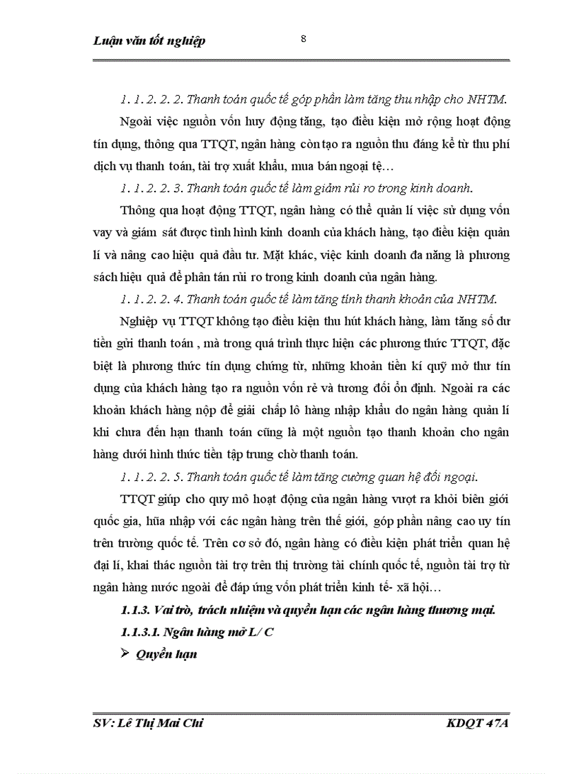 image for page Giải pháp hạn chế và phòng ngừa rủi ro trong thanh toán quốc tế theo phương thức Tín dụng chứng từ tại ngân hàng Nông nghiệp và Phát triển nông thôn Hà Nội