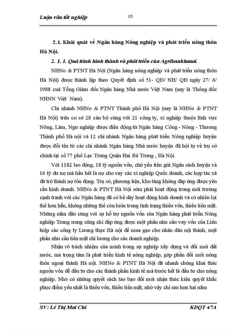 image for page Giải pháp hạn chế và phòng ngừa rủi ro trong thanh toán quốc tế theo phương thức Tín dụng chứng từ tại ngân hàng Nông nghiệp và Phát triển nông thôn Hà Nội