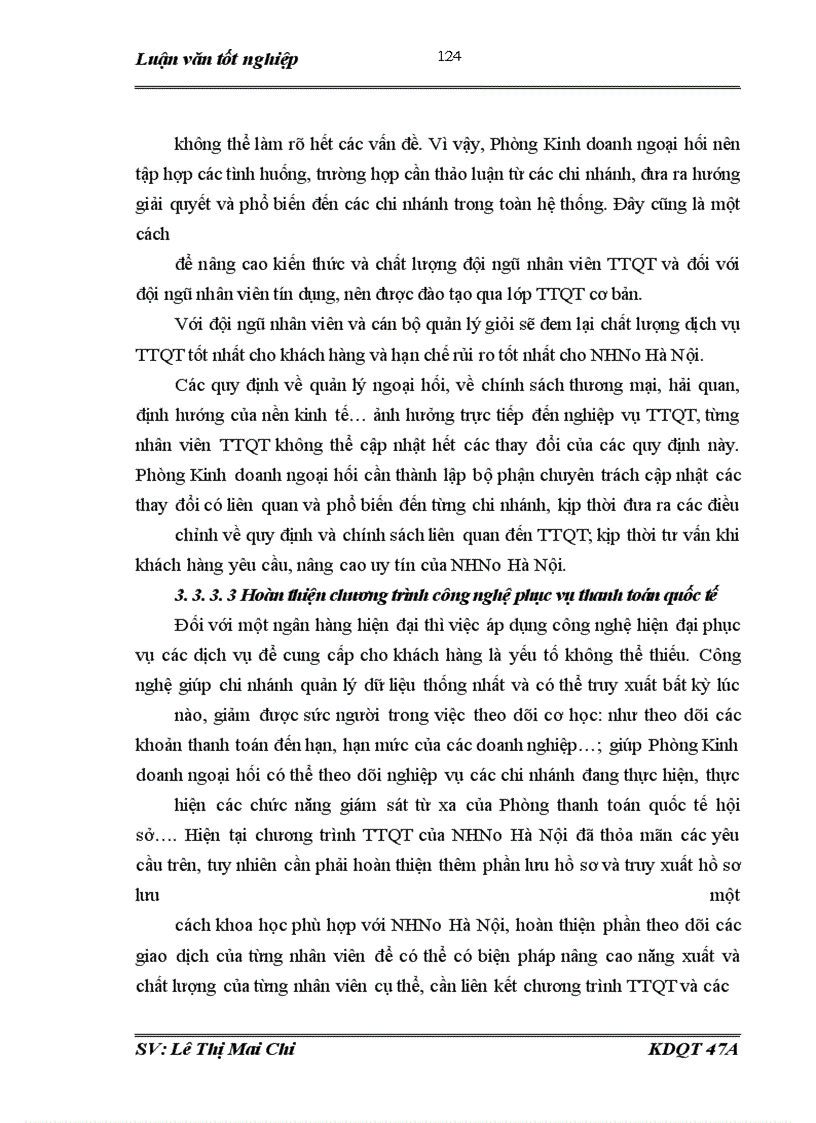image for page Giải pháp hạn chế và phòng ngừa rủi ro trong thanh toán quốc tế theo phương thức Tín dụng chứng từ tại ngân hàng Nông nghiệp và Phát triển nông thôn Hà Nội