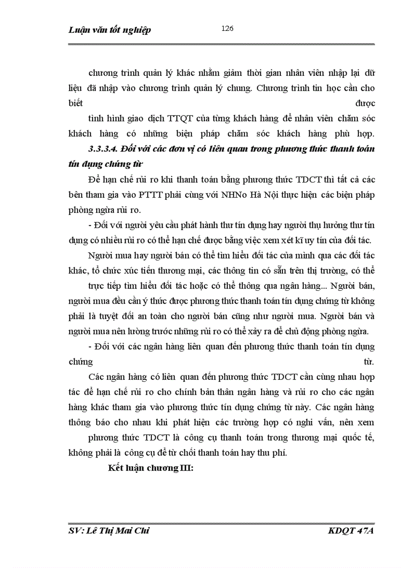 image for page Giải pháp hạn chế và phòng ngừa rủi ro trong thanh toán quốc tế theo phương thức Tín dụng chứng từ tại ngân hàng Nông nghiệp và Phát triển nông thôn Hà Nội