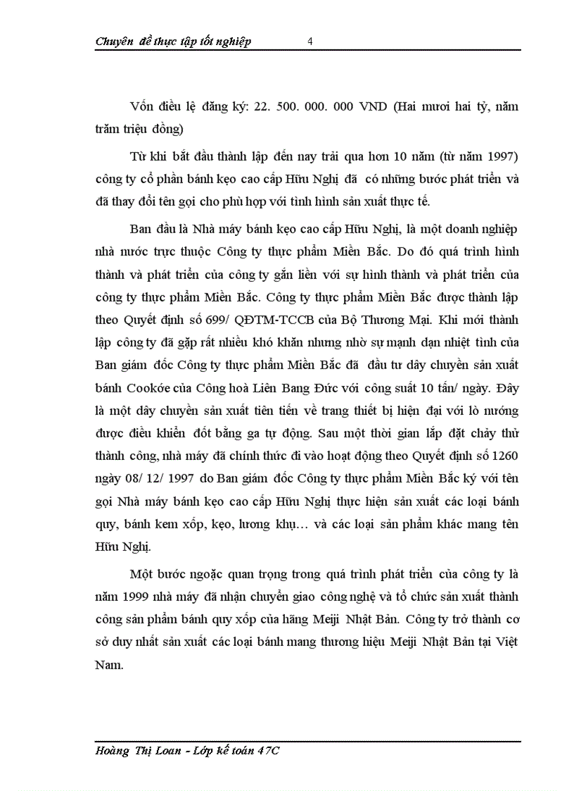 image for page Một số đánh giá khái quát về công tác hạch toán kế toán tại công ty cổ phần bánh kẹo cao cấp Hữu Nghị Hà Nội