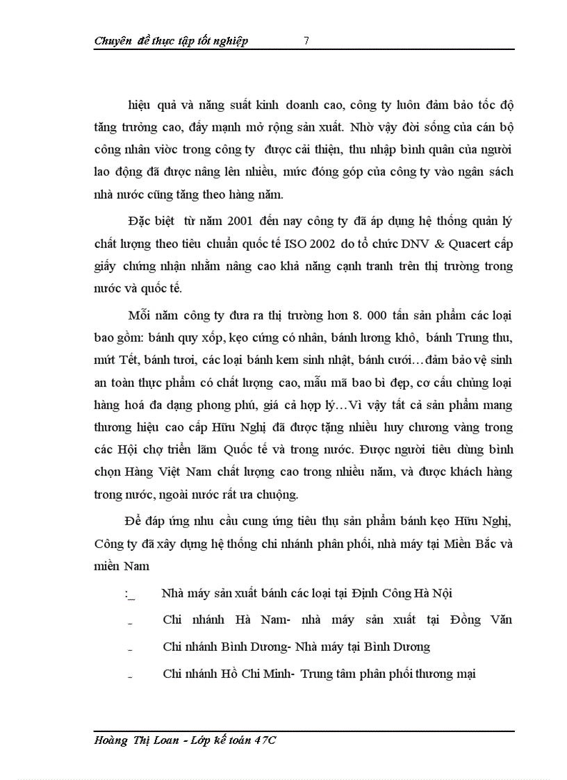 image for page Một số đánh giá khái quát về công tác hạch toán kế toán tại công ty cổ phần bánh kẹo cao cấp Hữu Nghị Hà Nội