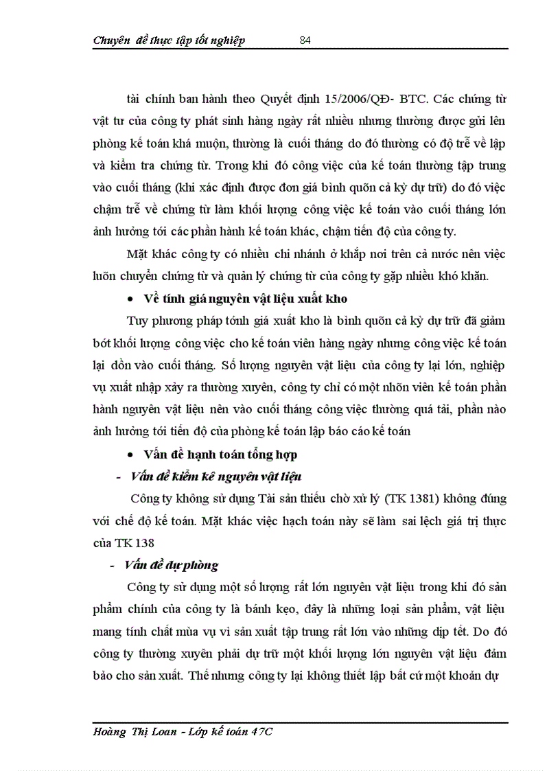 image for page Một số đánh giá khái quát về công tác hạch toán kế toán tại công ty cổ phần bánh kẹo cao cấp Hữu Nghị Hà Nội