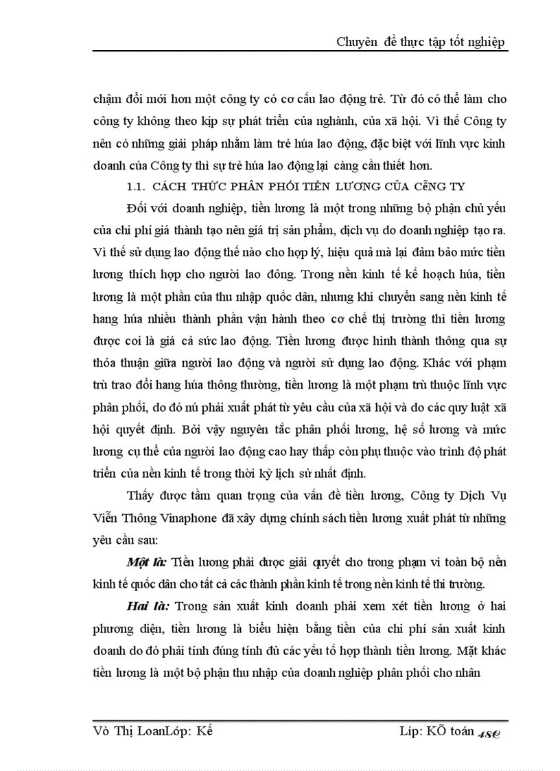 image for page Hoàn thiện kế toán tiền lương và các khoản trích theo lương tại Công ty Dịch Vụ Viễn Thông Vinaphone