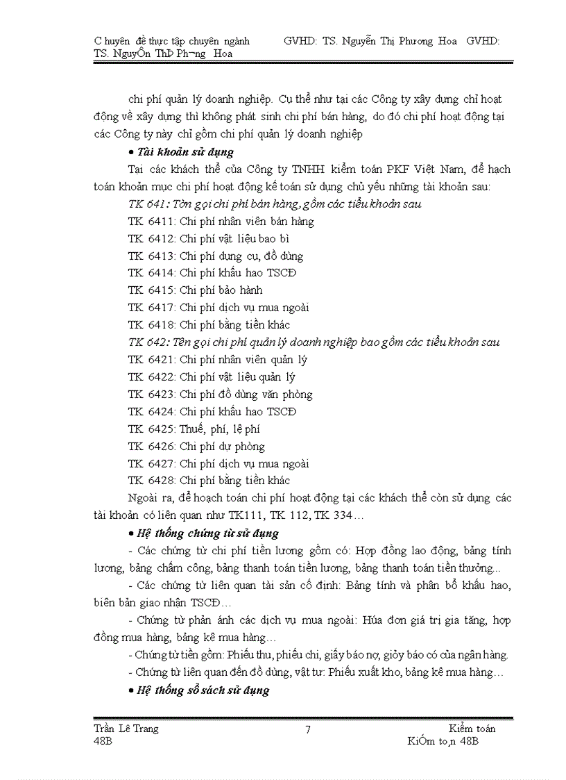 image for page Quy trỡnh kiểm toỏn khoản mục chi phớ hoạt động trong kiểm toỏn Bỏo cỏo tài chớnh do Cụng ty TNHH kiểm toỏn PKF Việt Nam thực hiện