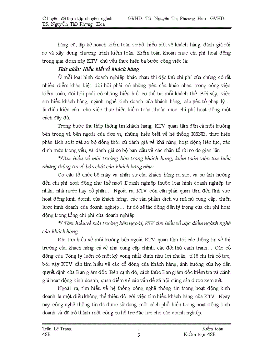 image for page Quy trỡnh kiểm toỏn khoản mục chi phớ hoạt động trong kiểm toỏn Bỏo cỏo tài chớnh do Cụng ty TNHH kiểm toỏn PKF Việt Nam thực hiện