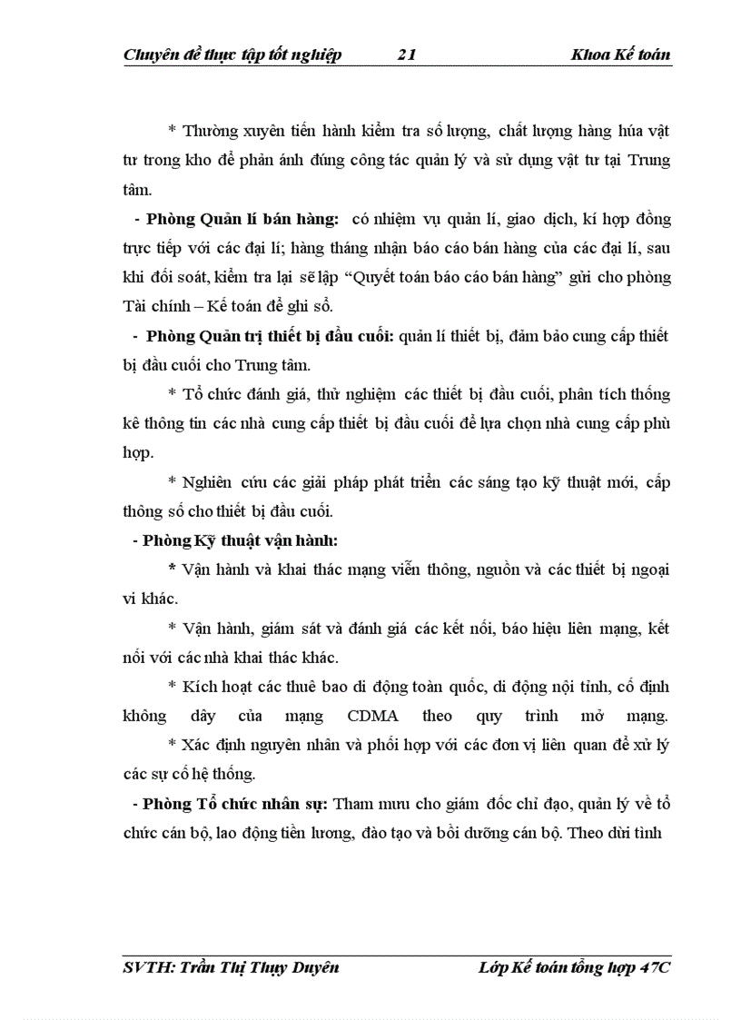 image for page Hoàn thiện kế toán doanh thu cung cấp dịch vụ tại Trung tâm Viễn thông di động Điện lực